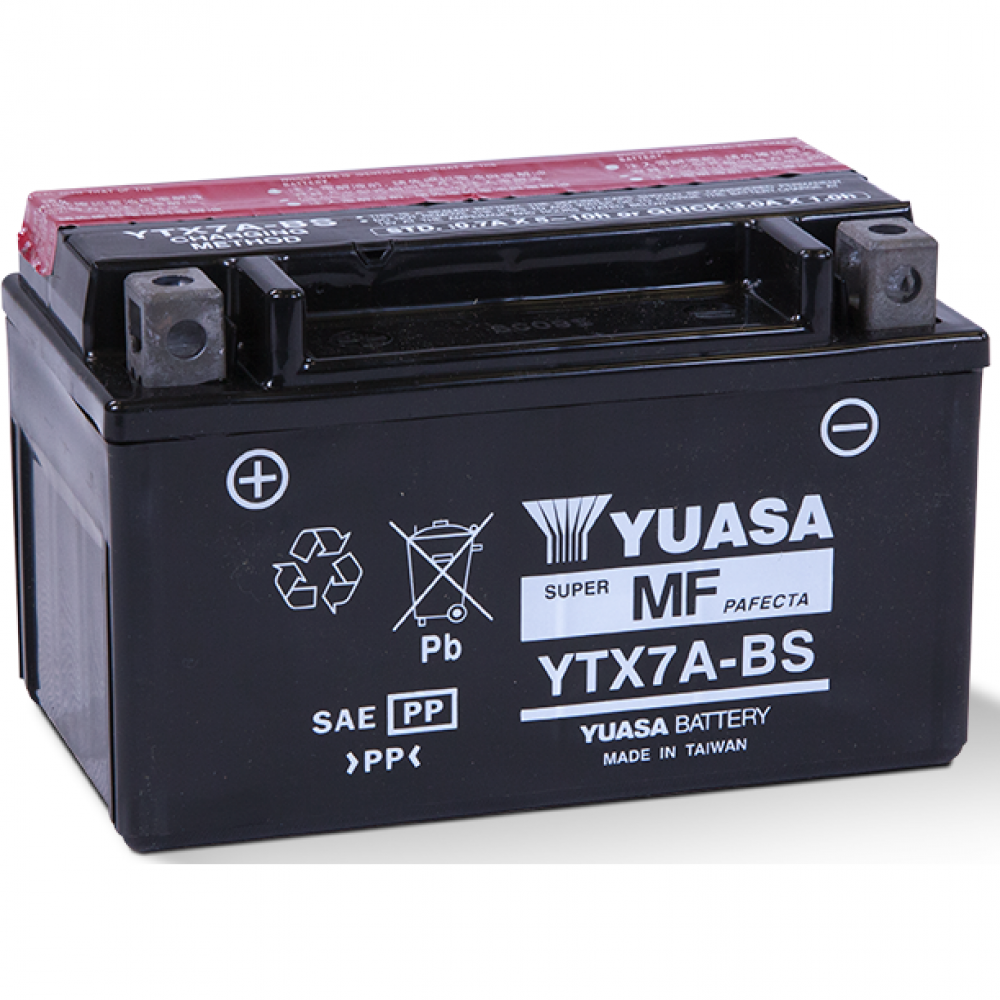 ΜΠΑΤΑΡΙΑ MOTO YUASA YTX7A-BS 12V 6 AH 
